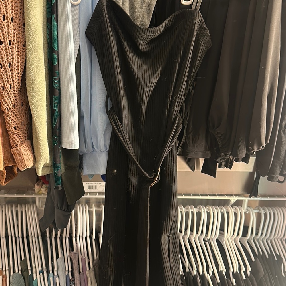 Tube top mini dress